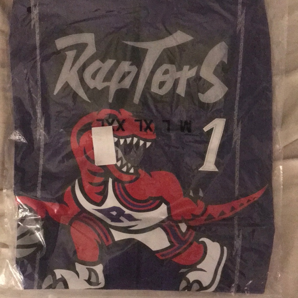 Raptors purple jersey Medium
